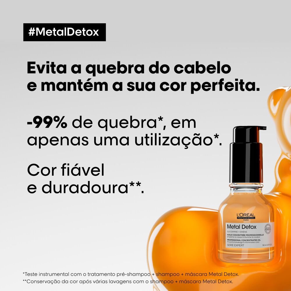 Óleo Concentrado | Metal Detox | 50ml | L'Oréal Professionnel