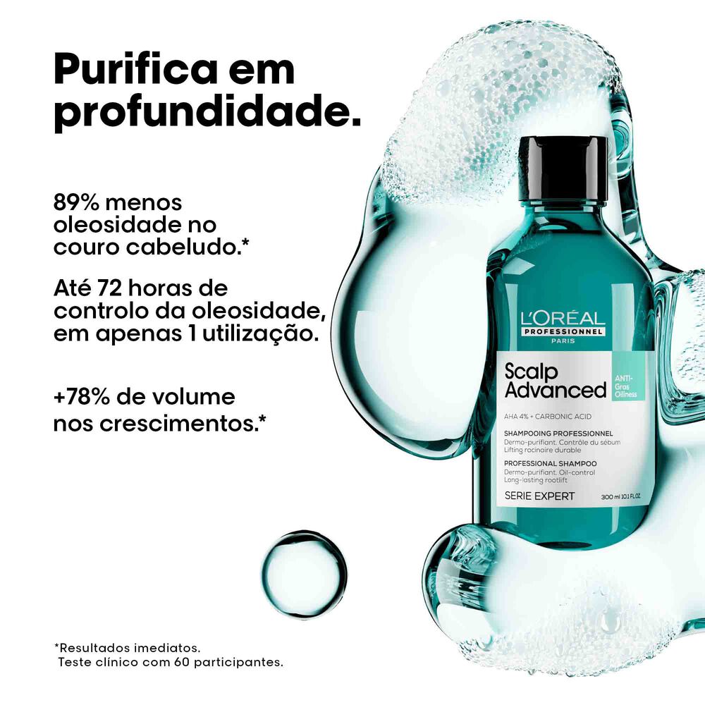 Shampoo Anti-Oleosidade | Scalp Advanced | 300ml | L'Oréal Professionnel