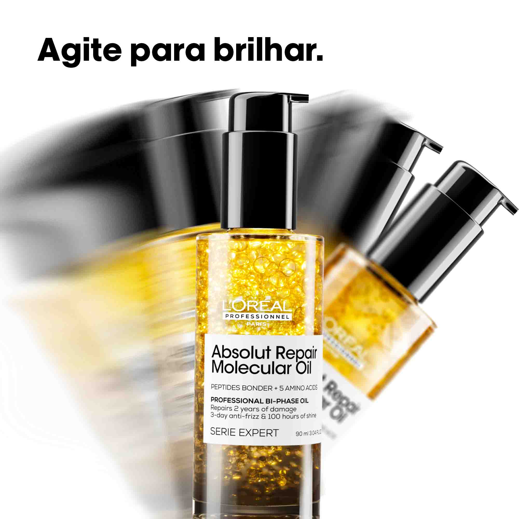 Óleo Bi-Fase | Absolut Repair Molecular | 90ml | L'Oréal Professionnel