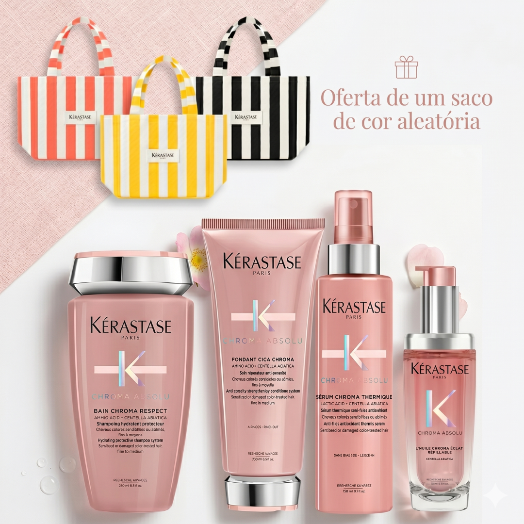 Kit Manutenção de Cor Cabelo Fino Chroma Absolu | Kérastase