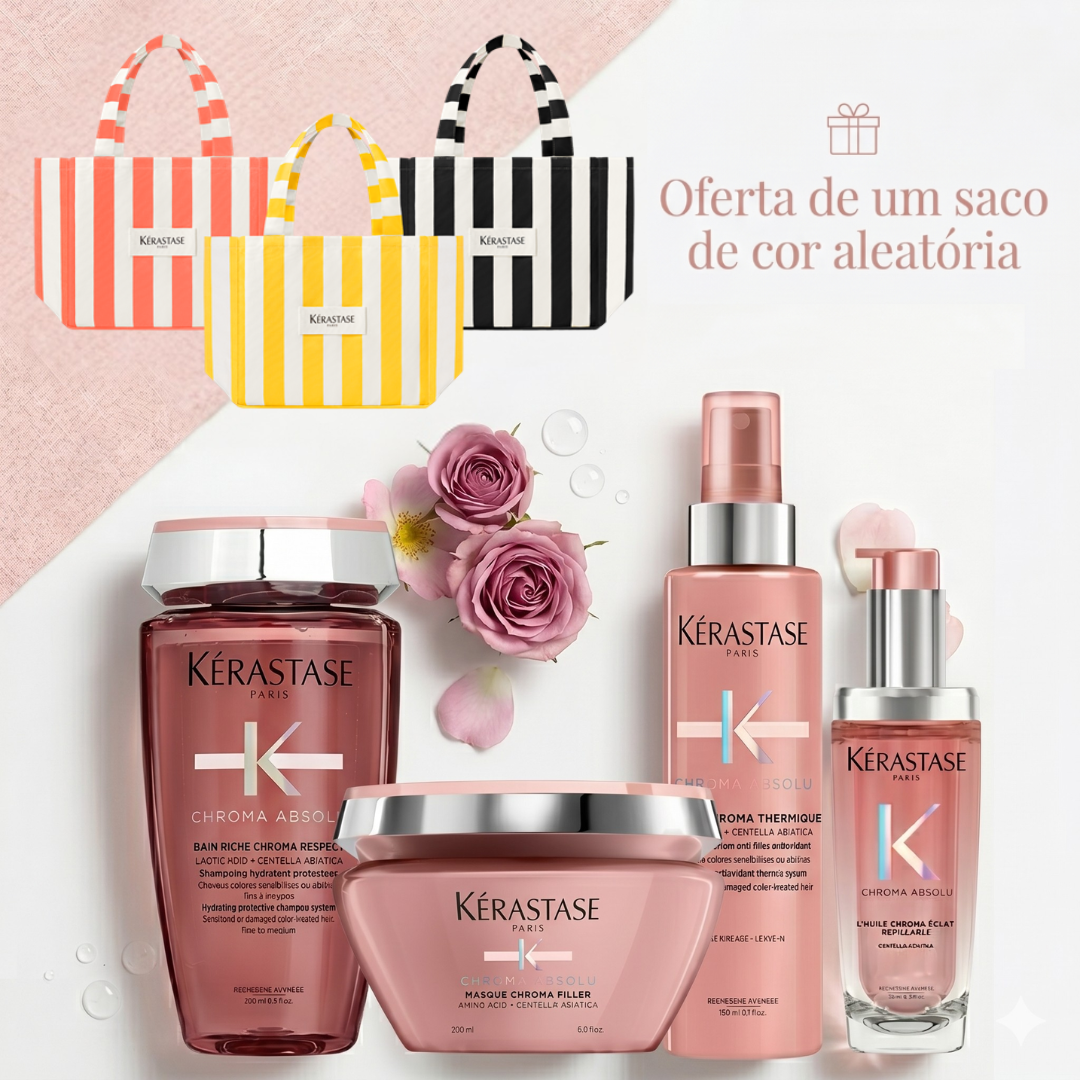 Kit Manutenção de Cor Cabelo Grosso Chroma Absolu | Kérastase