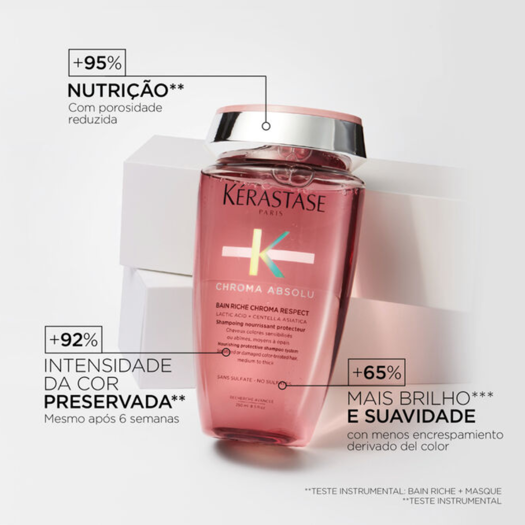Kit Manutenção de Cor Cabelo Grosso Chroma Absolu | Kérastase