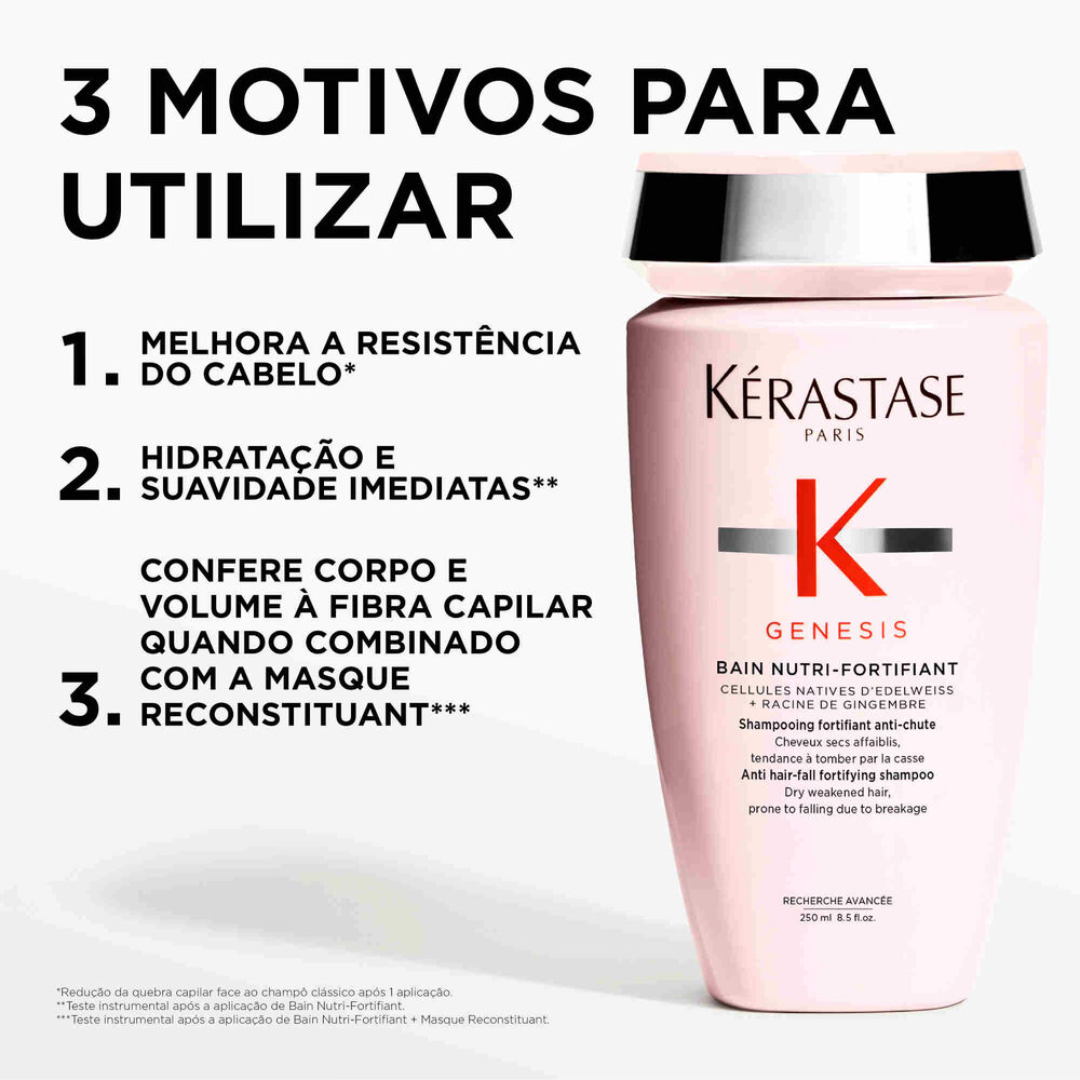 Shampoo Bain Nutri-Fortifiant | Genesis | 250ml | Kérastase