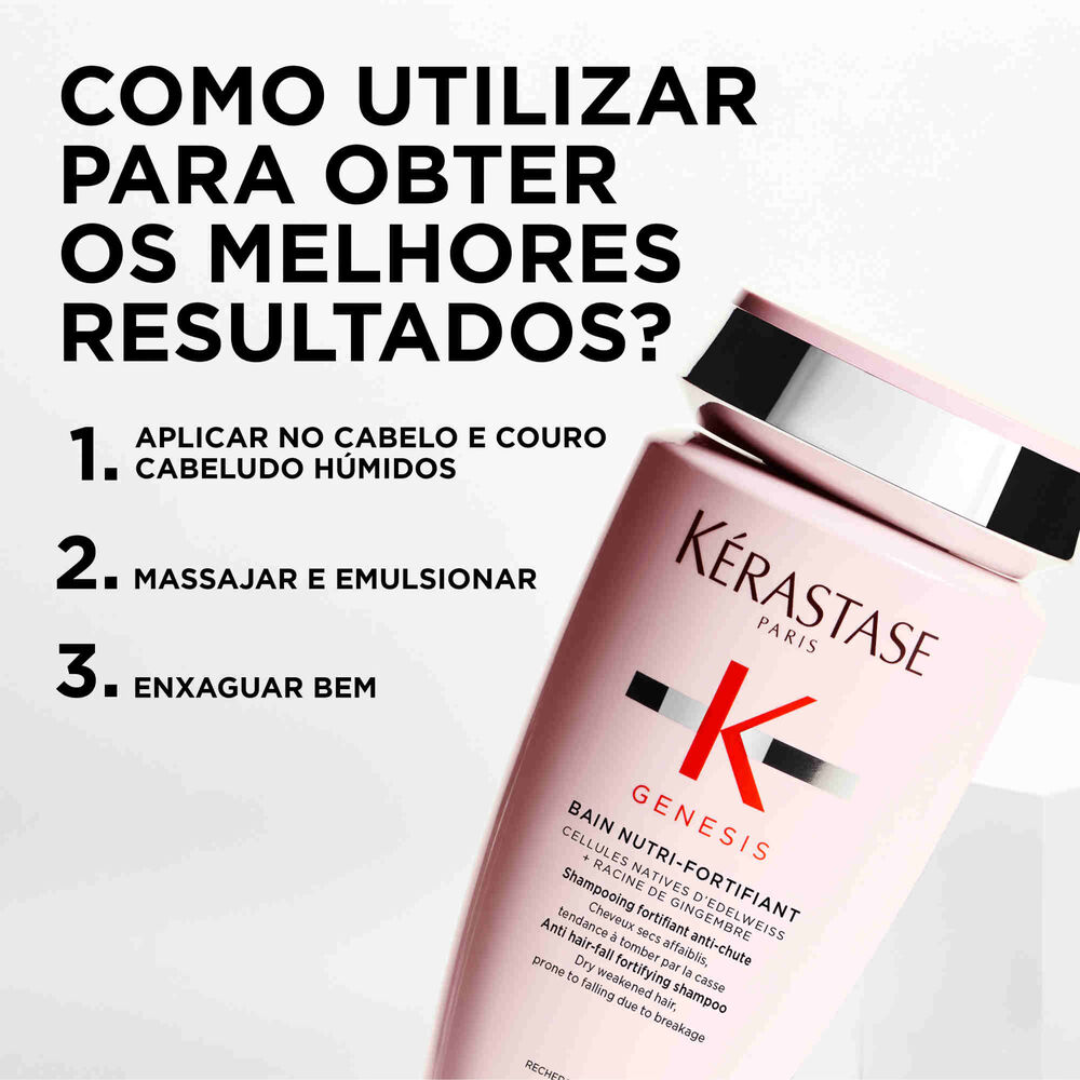 Shampoo Bain Nutri-Fortifiant | Genesis | 250ml | Kérastase