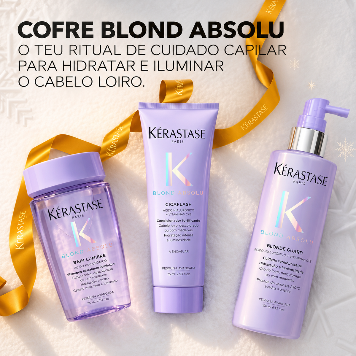Coffret Xmas 2026 Blond Absolu Trío | Kérastase