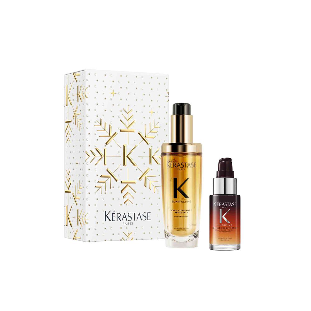 Coffret Xmas 2026 Elixir Ultime + 8H Night Serum Dúo | Kérastase