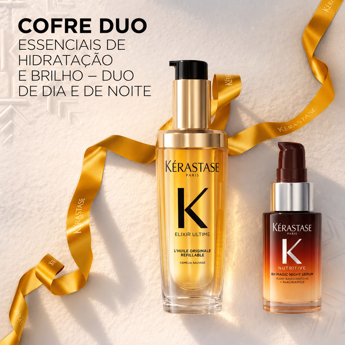 Coffret Xmas 2026 Elixir Ultime + 8H Night Serum Dúo | Kérastase