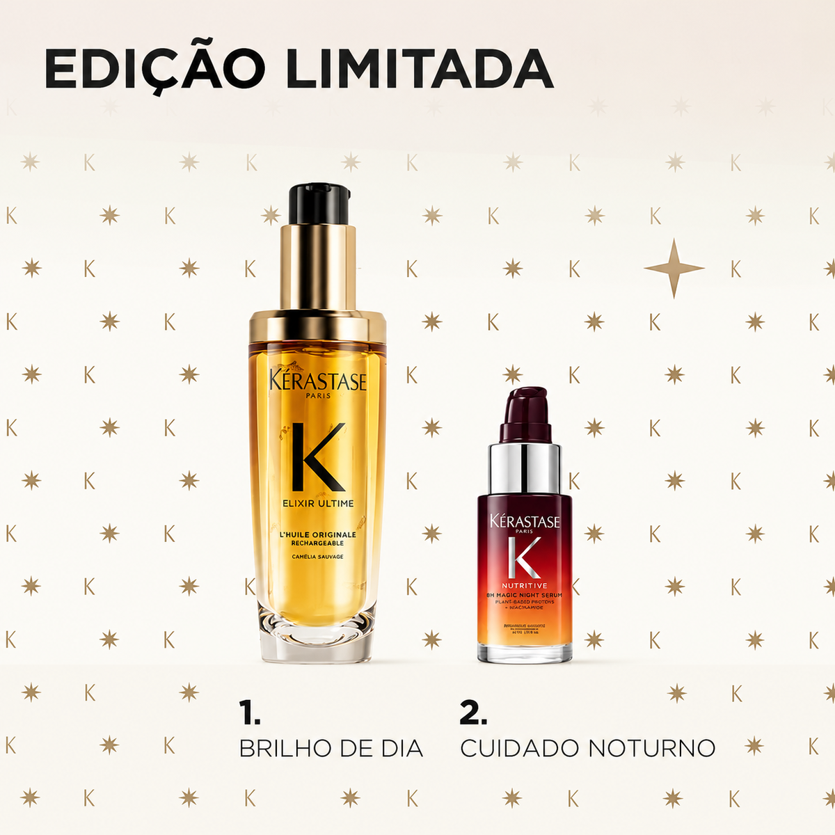 Coffret Xmas 2026 Elixir Ultime + 8H Night Serum Dúo | Kérastase