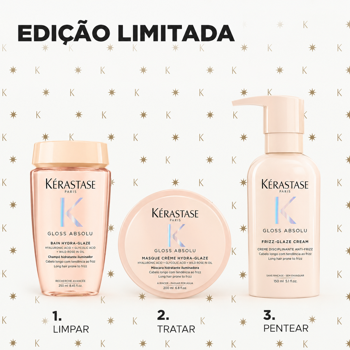 Coffret Xmas 2026 Gloss Absolu Cream Trío | Kérastase
