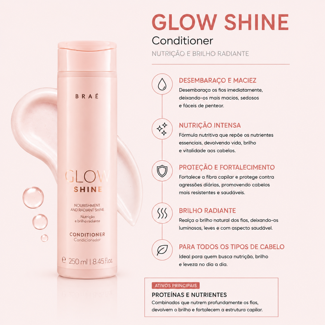 Pack Glow Shine Completo | Braé