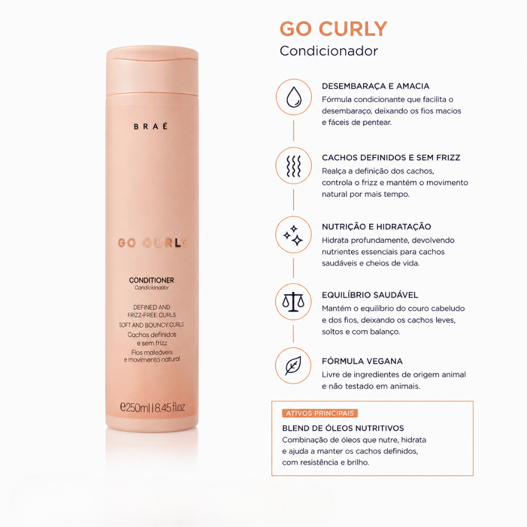 Pack Go Curly Completo | Braé