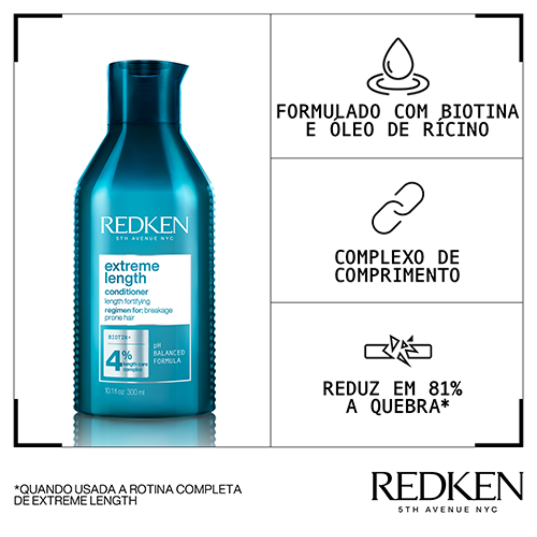 Condicionador Extreme Length | Extreme Length | 300ml | Redken