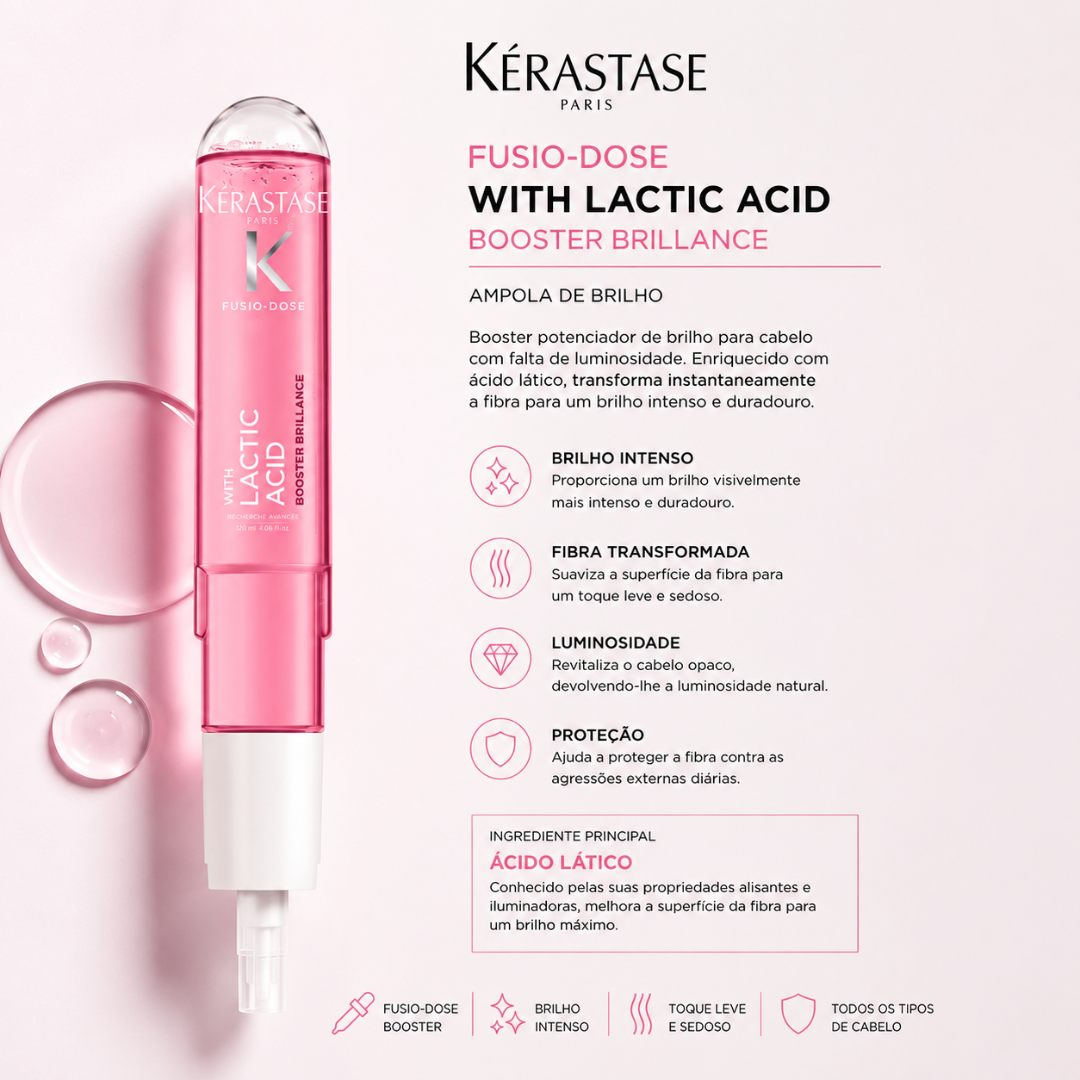 Booster Brillance | Fusio-Dose Lactic Acid | Fusio-Dose | 120ml | Kérastase