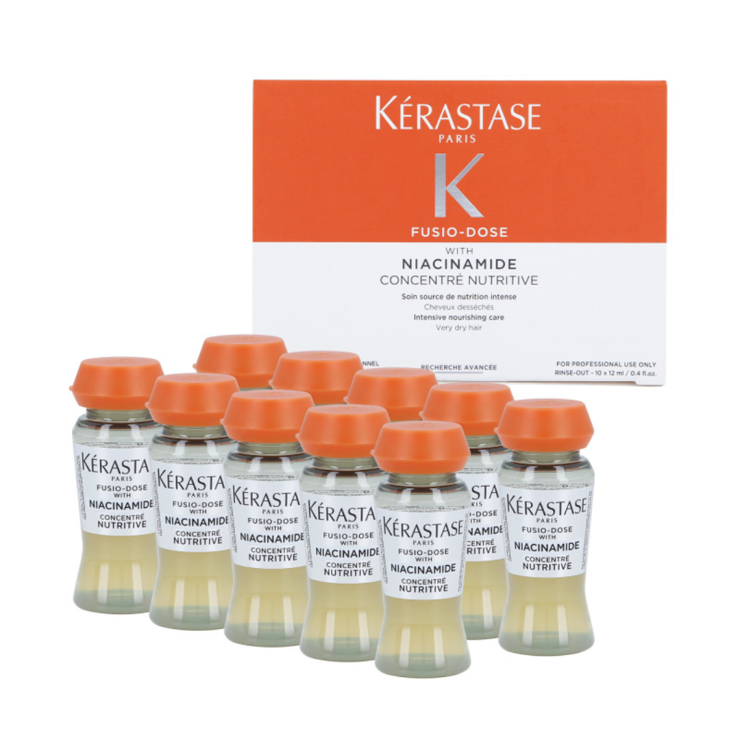 Concentré Nutritive | Fusio-Dose Niacinamide | Caixa 10 Ampolas | Kérastase