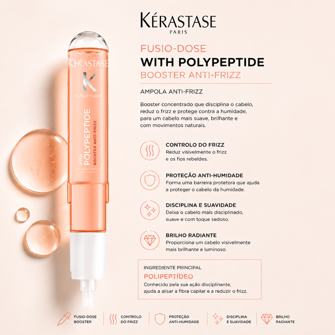 Booster Anti-Frizz | Fusio-Dose Polypeptide | Fusio-Dose | 120ml | Kérastase
