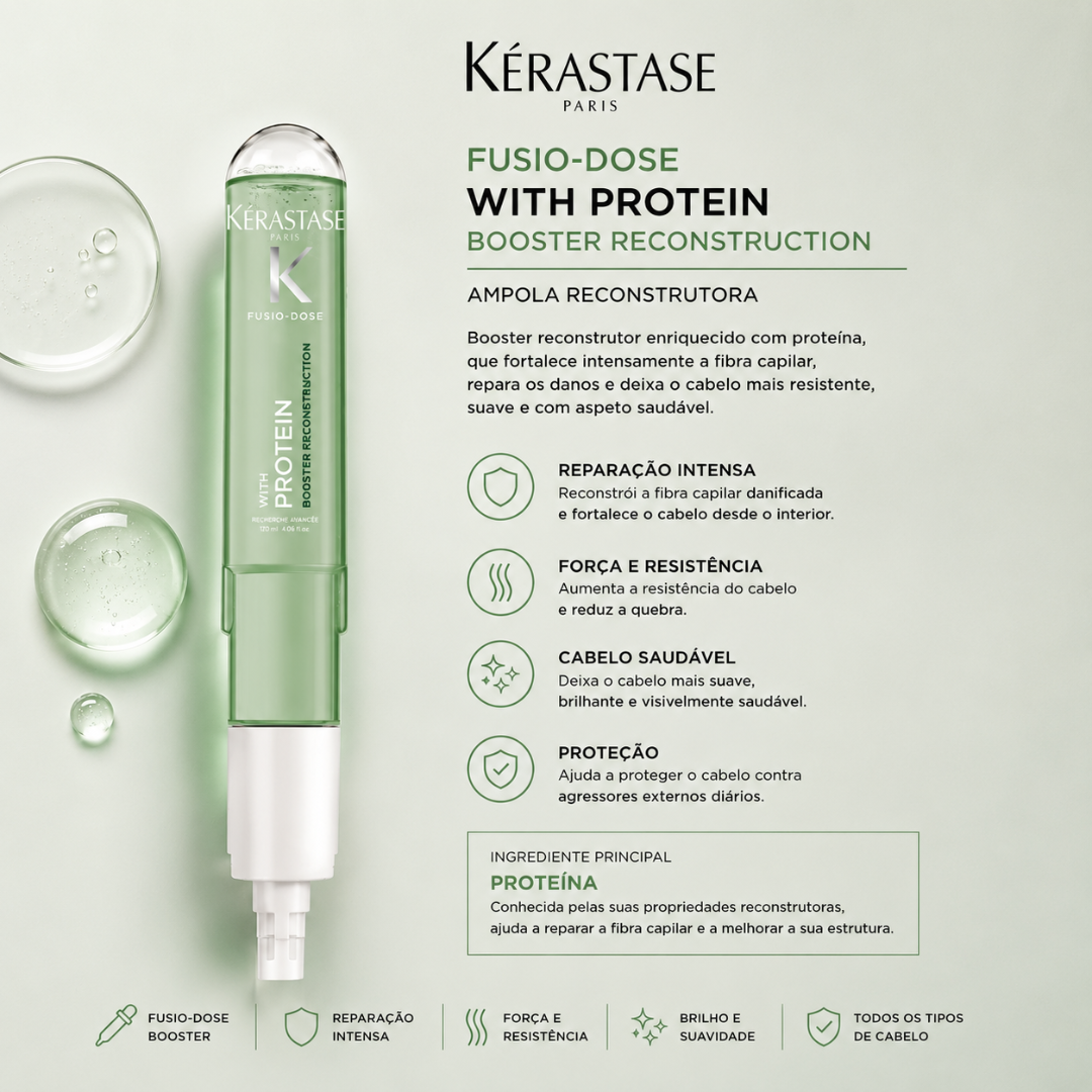 Booster Reconstruction | Fusio-Dose Protein | Fusio-Dose | 120ml | Kérastase