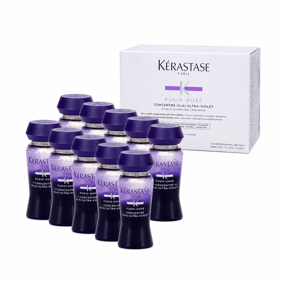 Concentré Blond Absolu | Fusio-Dose Ultra-Violet [H.A] | Caixa 10 Ampolas | Kérastase