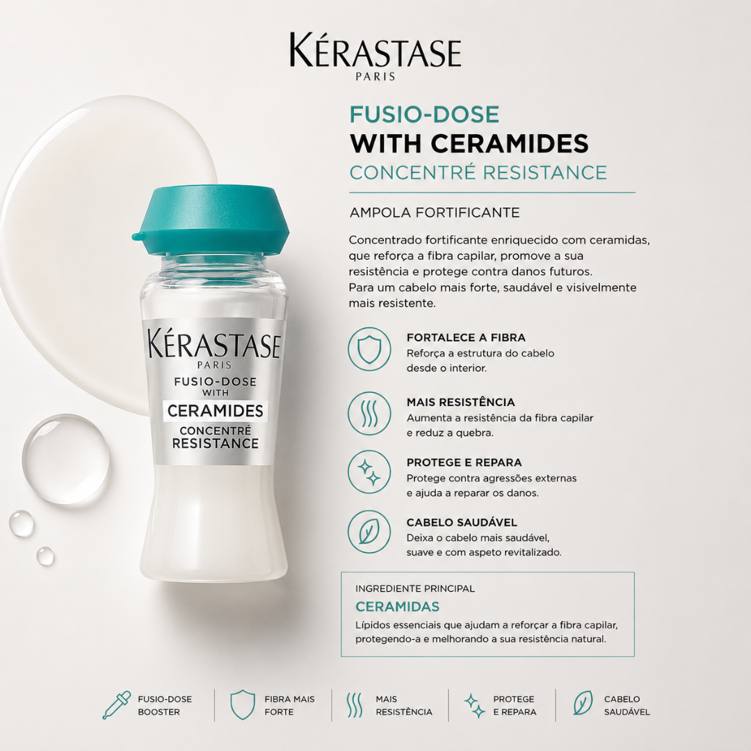 Concentré Résistance | Fusio-Dose Ceramides | Fusio-Dose | Kérastase