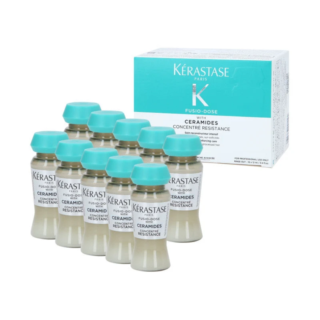 Concentré Résistance | Fusio-Dose Ceramides | Caixa 10 Ampolas | Kérastase