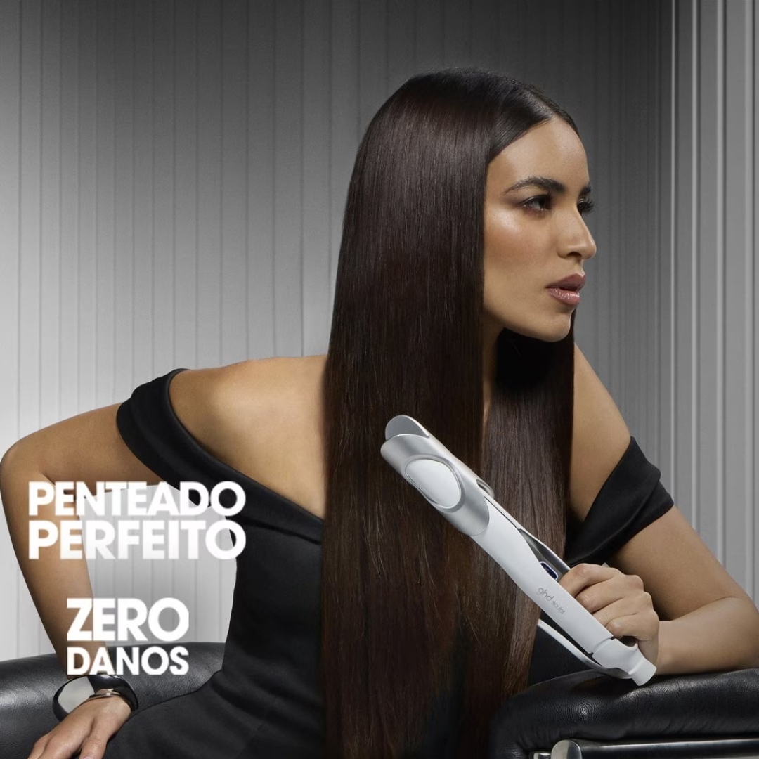 Prancha de Cabelo Interativa ghd Sculpt | Branca | ghd