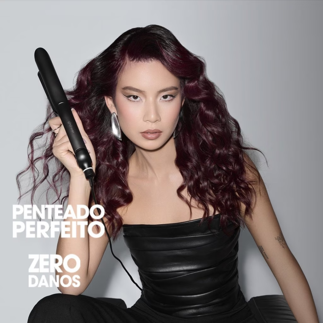Prancha de Cabelo Interativa ghd Sculpt | Preta | ghd
