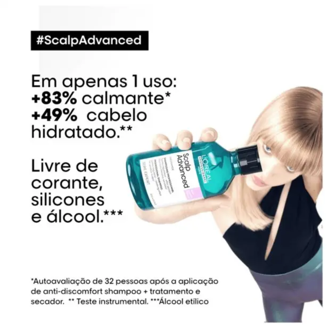 Kit Antiqueda | Aminexil Advanced + Scalp Advanced Shampoo | Serie Expert | L'Oréal Professionnel