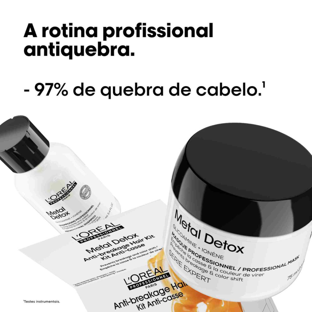 Kit Viagem Anti-Quebra | Metal Detox | L'Oréal Professionnel