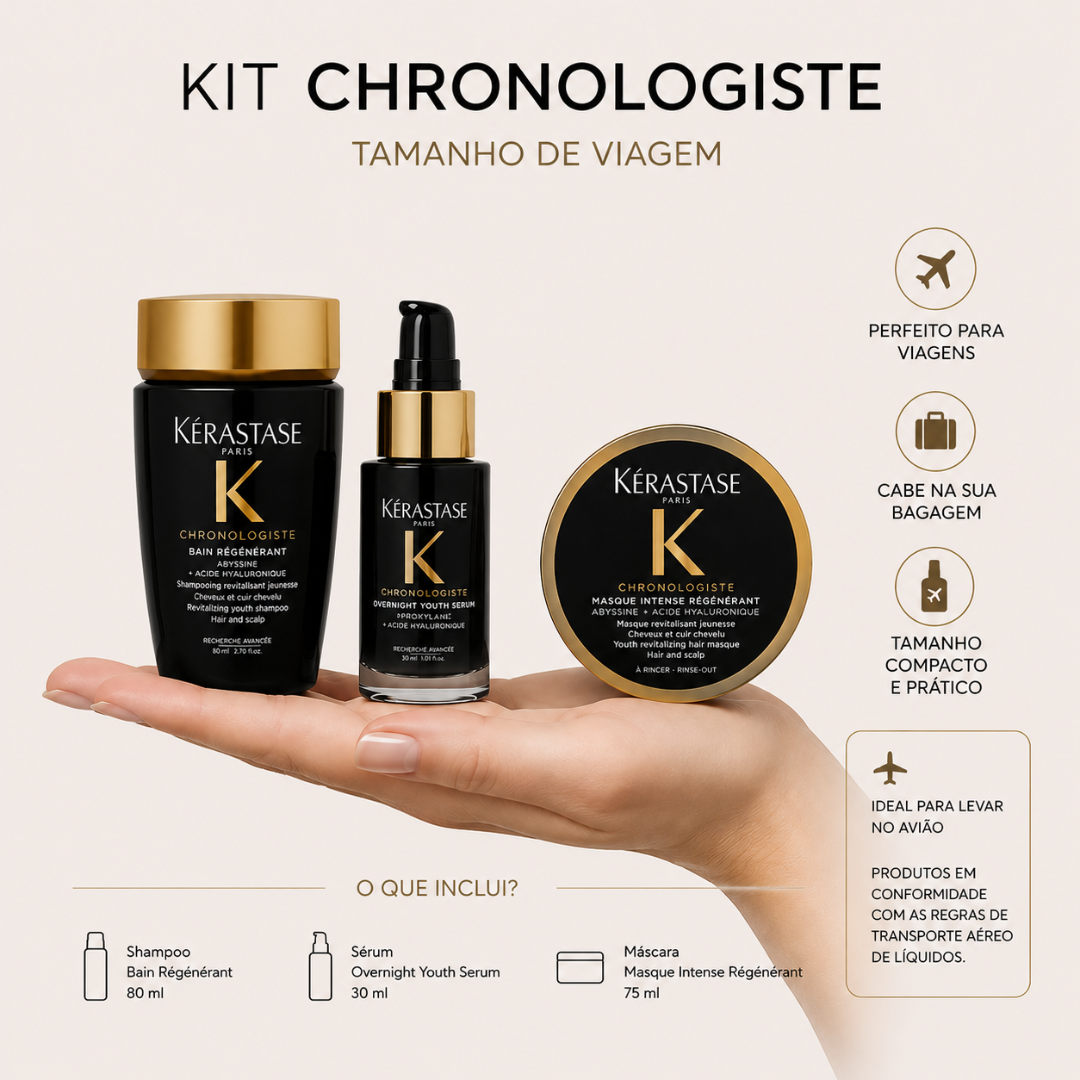 Kit Viagem Rejuvenescimento | Chronologiste | Kérastase