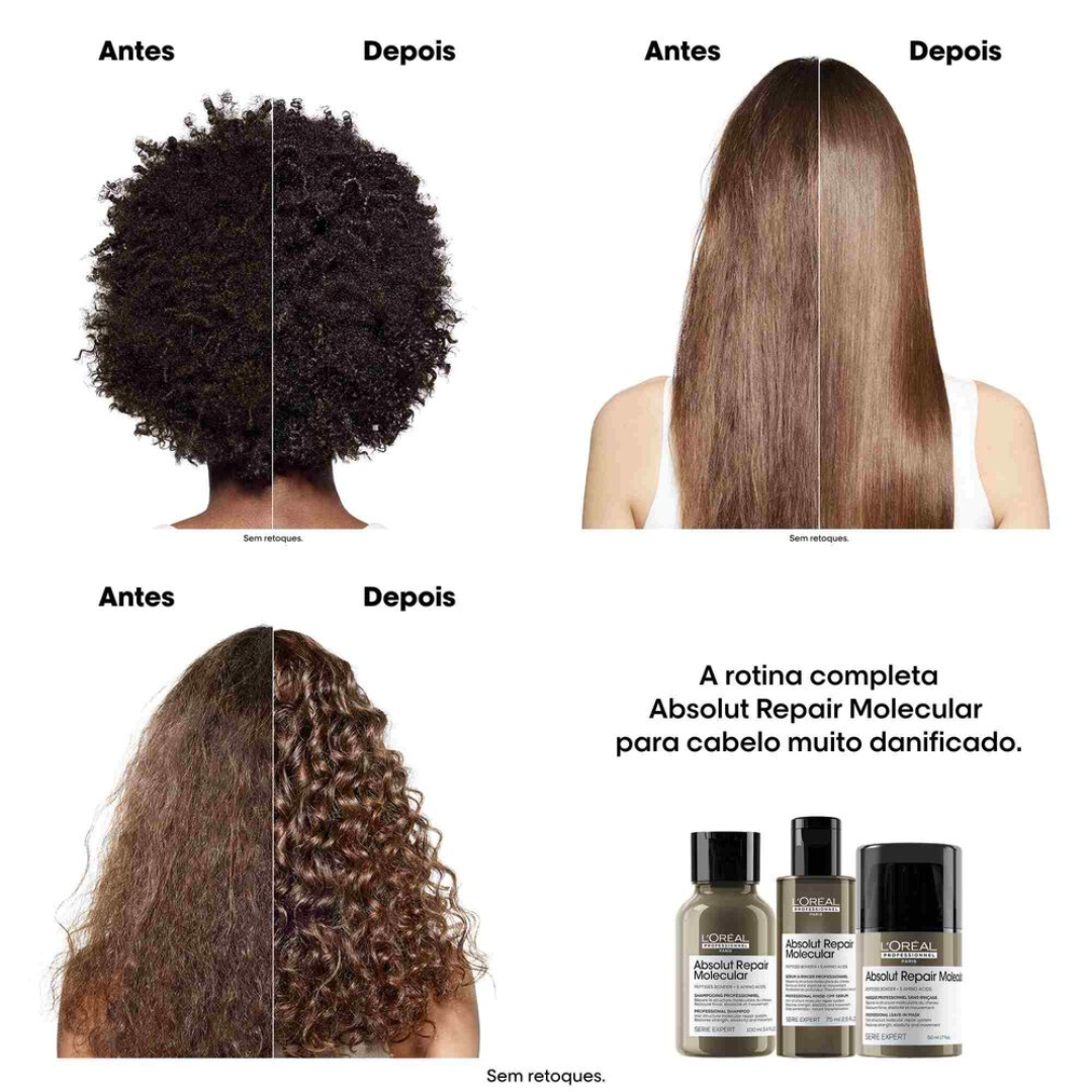 Kit Viagem Reparador | Absolut Repair Molecular | L'Oréal Professionnel