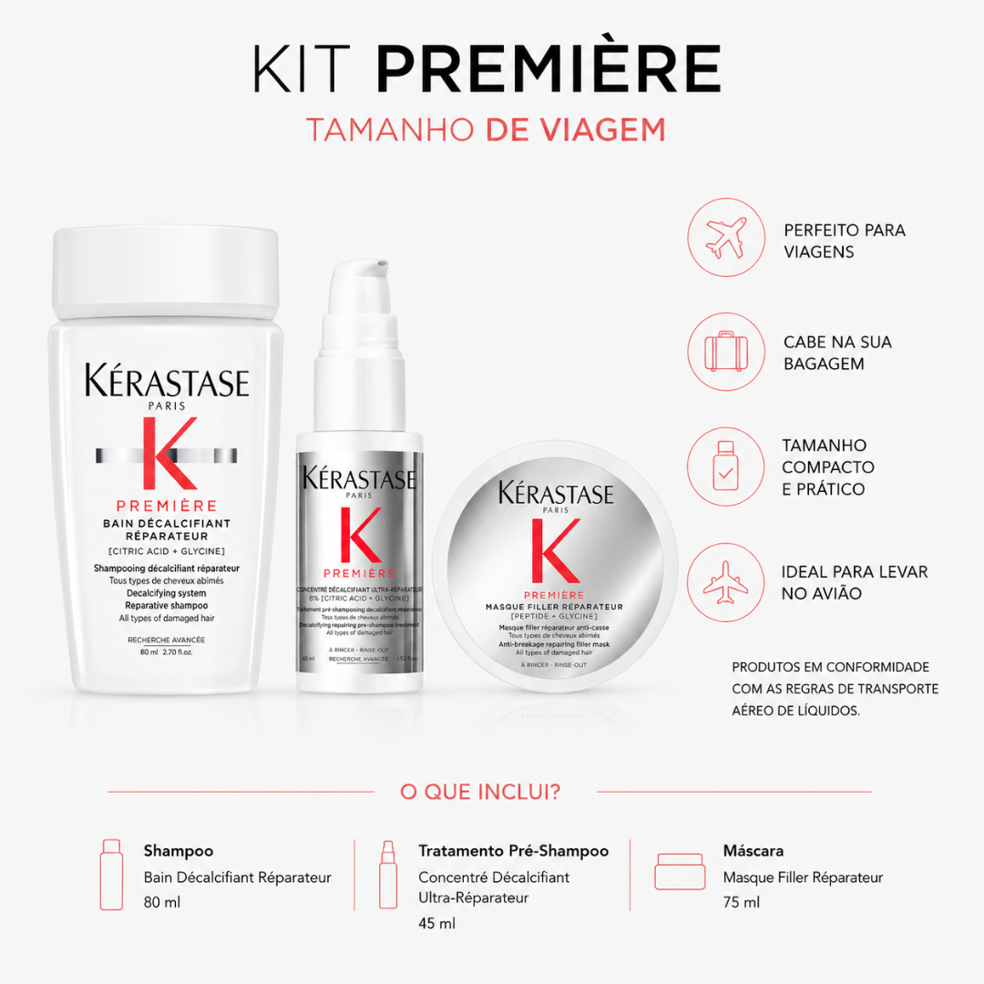 Kit Viagem Reparação Anti-Quebra | Première | Kérastase