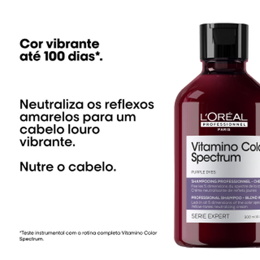 Shampoo | Vitamino Color Spectrum — Cabelo Loiro | 300ml | L'Oréal Professionnel