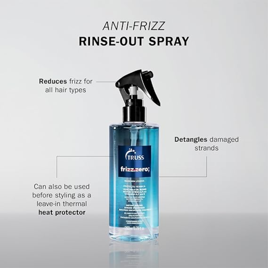 Pack Frizz Zero | Frizz.Zero Shampoo + Conditioner + Máscara Líquida + Illuminatte Oil | Frizz.Zero | Truss Professional