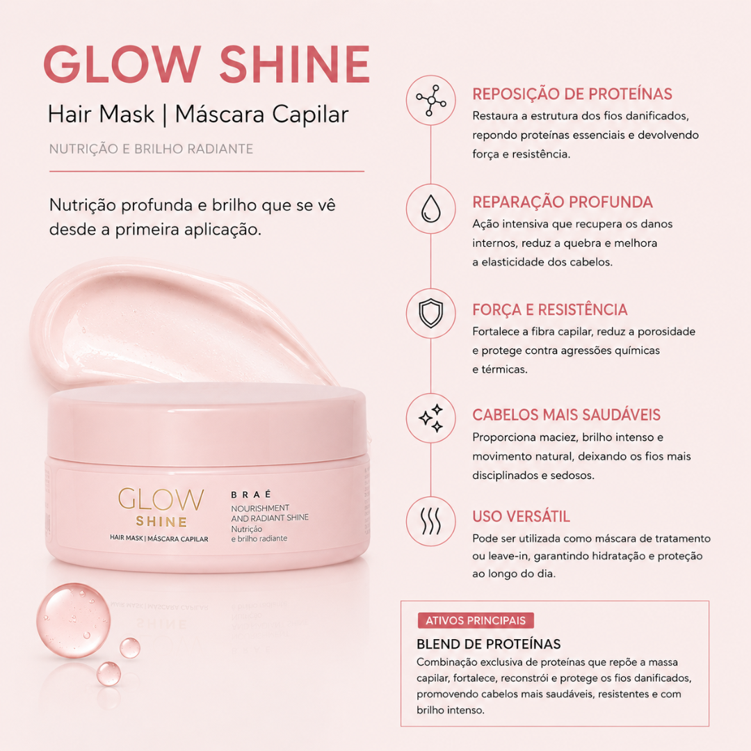 Pack Glow Shine Completo | Braé