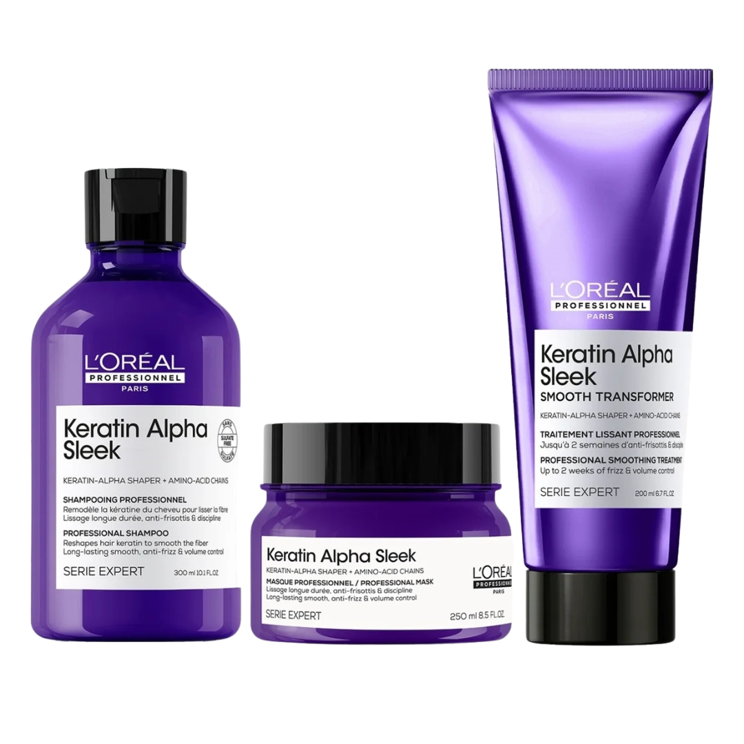 Pack Keratin Alpha Sleek Trio | L'Oréal Professionnel