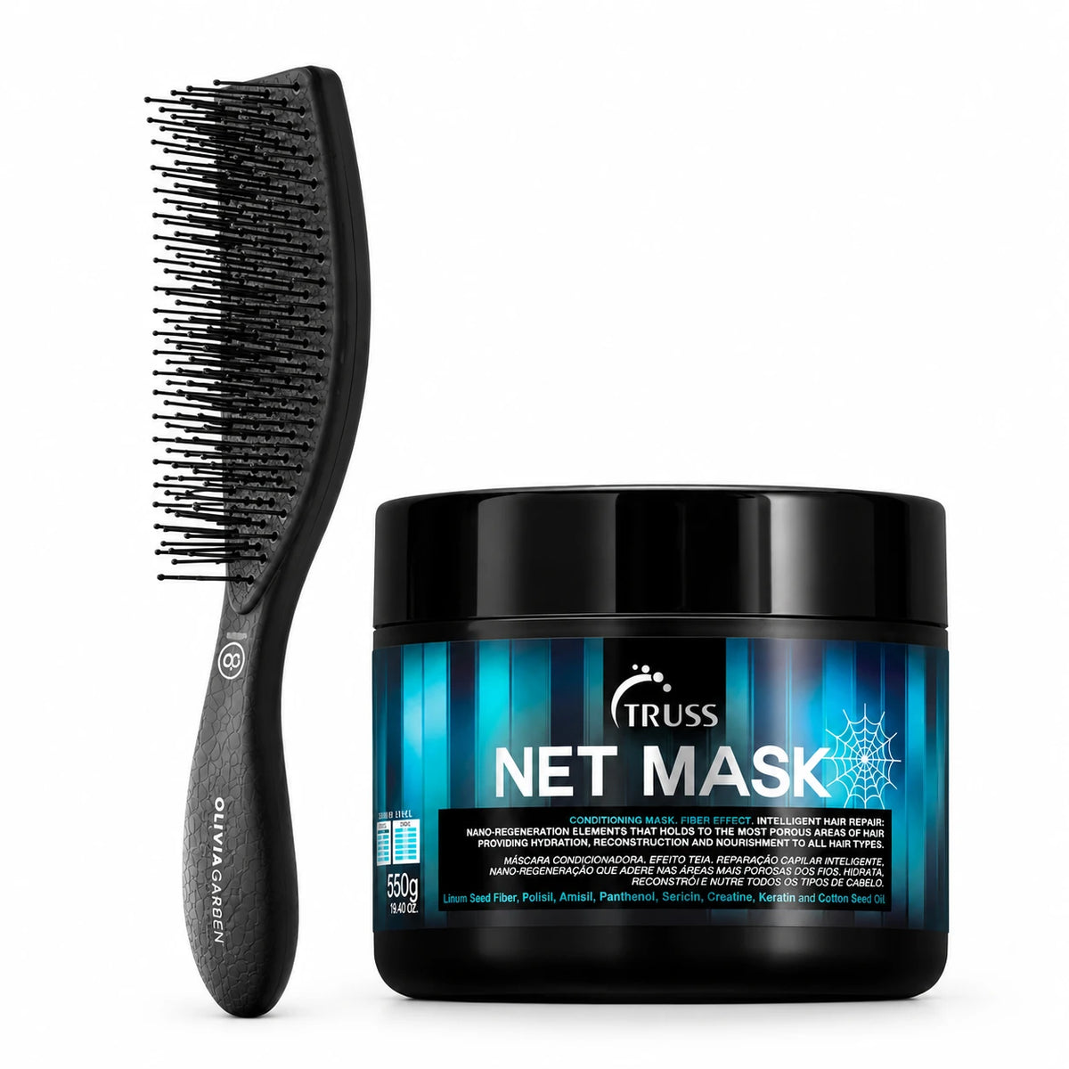 Pack Net Mask + Escova | Truss