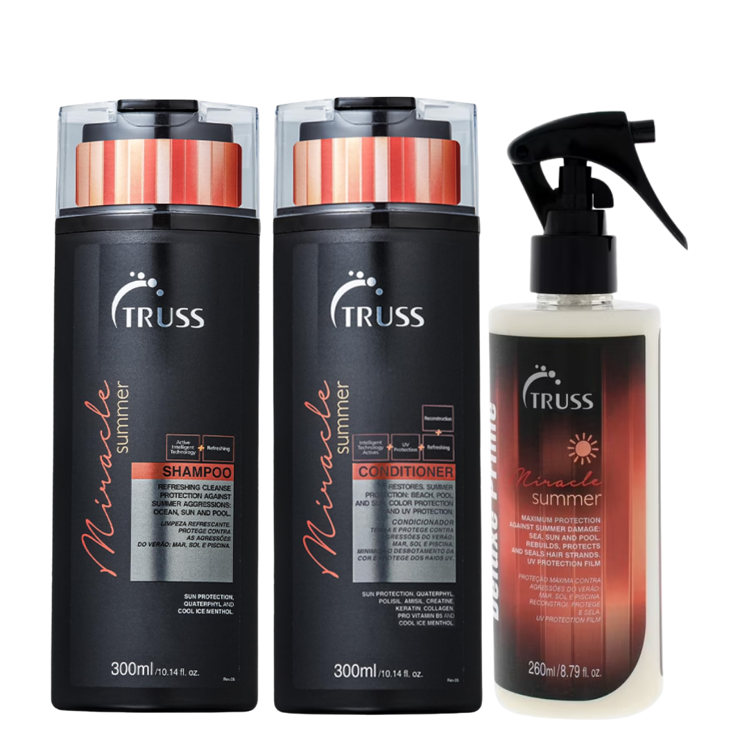 Pack de Verão | 3 produtos | Miracle Summer | Truss Professional
