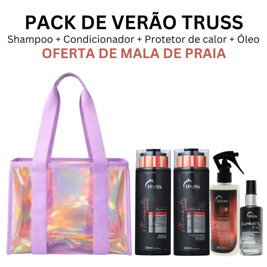 Pack de Verão | 4 produtos | Miracle Summer | Truss Professional