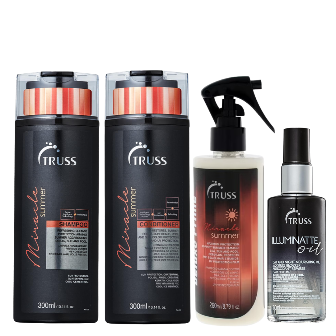 Pack de Verão | 4 produtos | Miracle Summer | Truss Professional