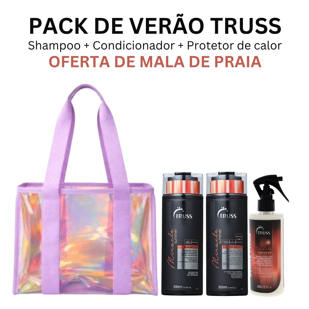 Pack de Verão | 3 produtos | Miracle Summer | Truss Professional