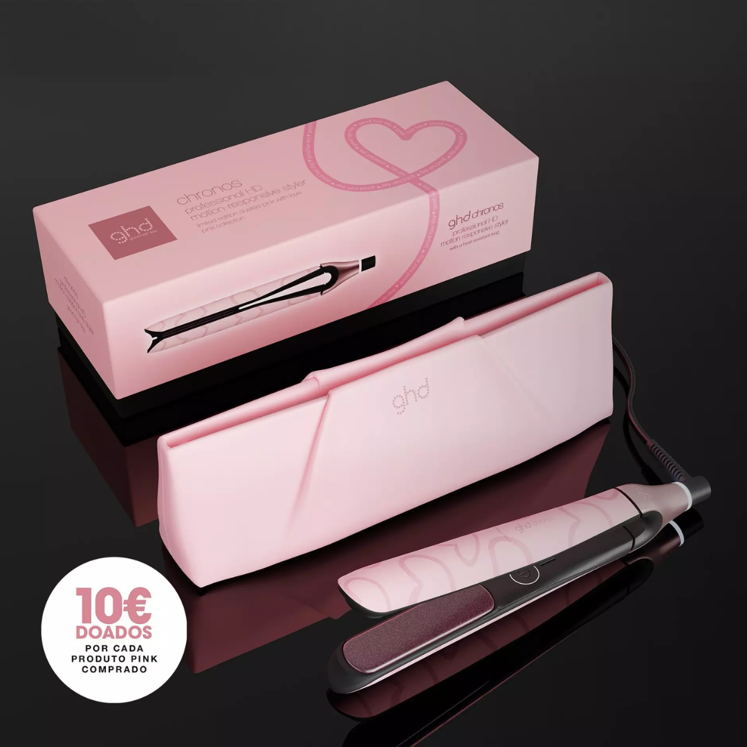 Prancha de Cabelo | Chronos Rosa Pastel | Chronos | 26mm | ghd