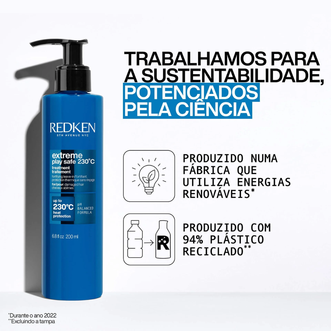 Protetor Térmico Extreme Play Safe 230°C | Extreme | 200ml | Redken