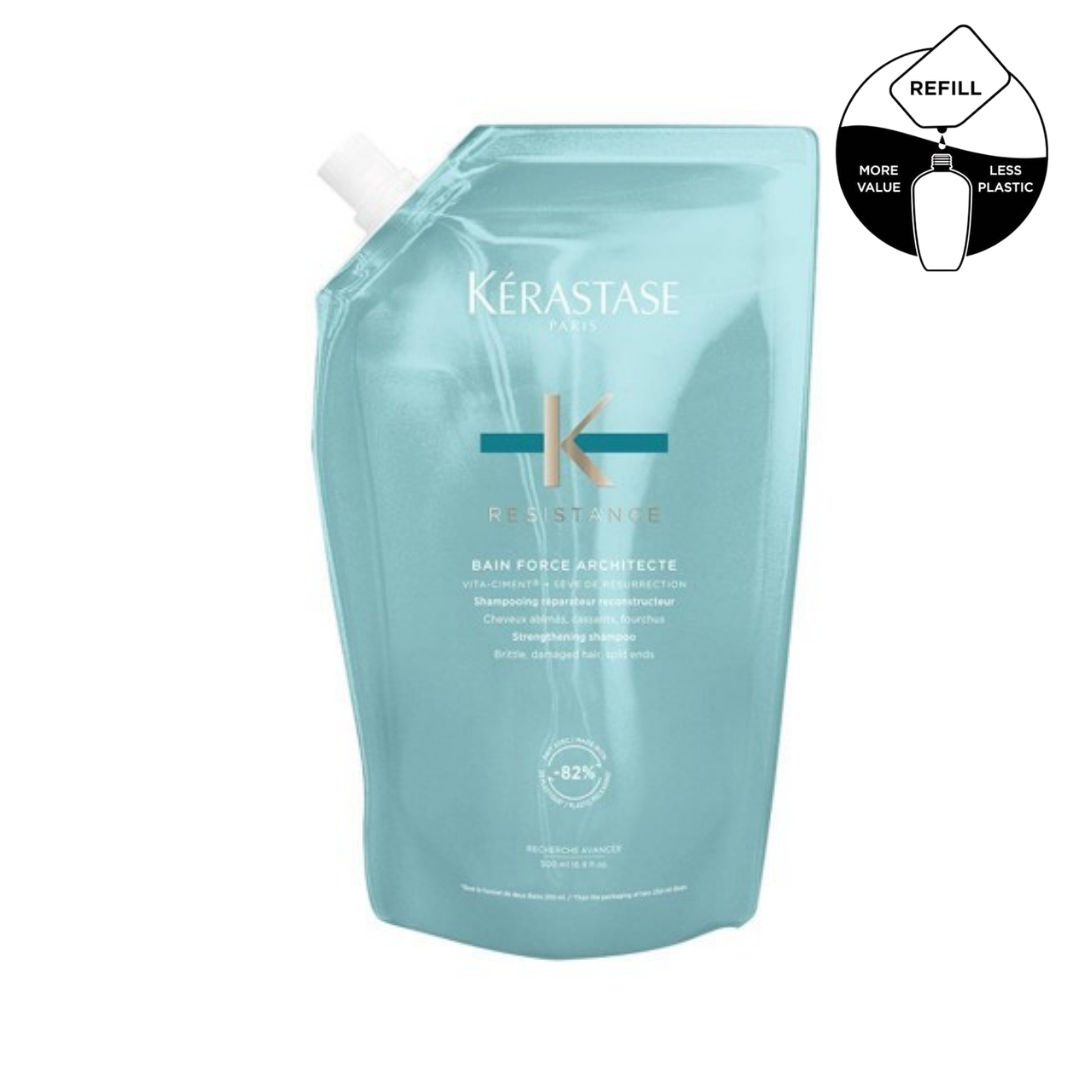 Shampoo Recarga | Résistance Bain Force Architecte | 500ml | Kérastase