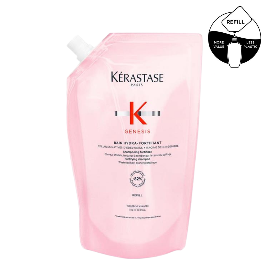 Shampoo Recarga | Genesis Bain Hydra-Fortifiant | 500ml | Kérastase