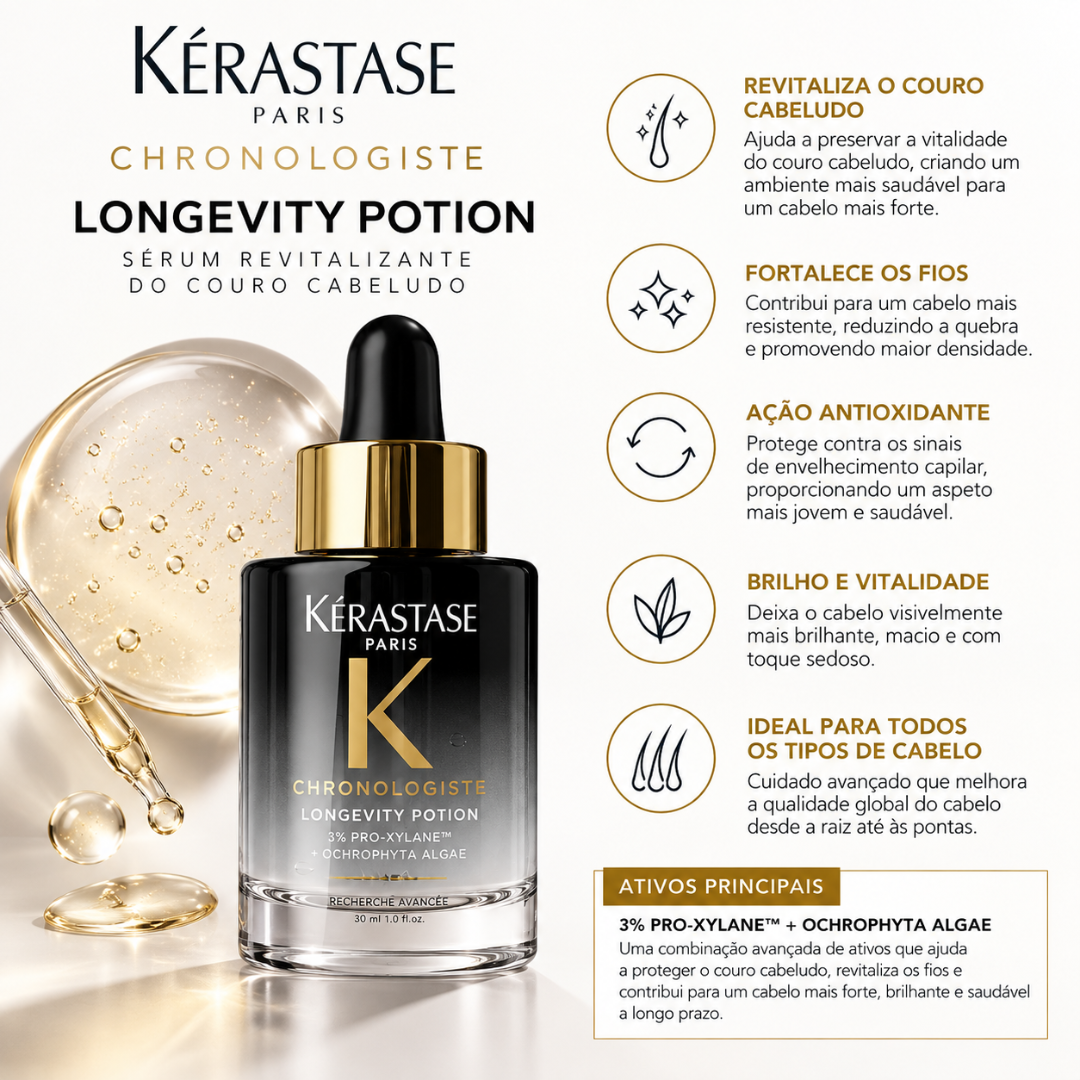Sérum | Chronologiste Longevity Potion | Chronologiste | 30ml | Kérastase
