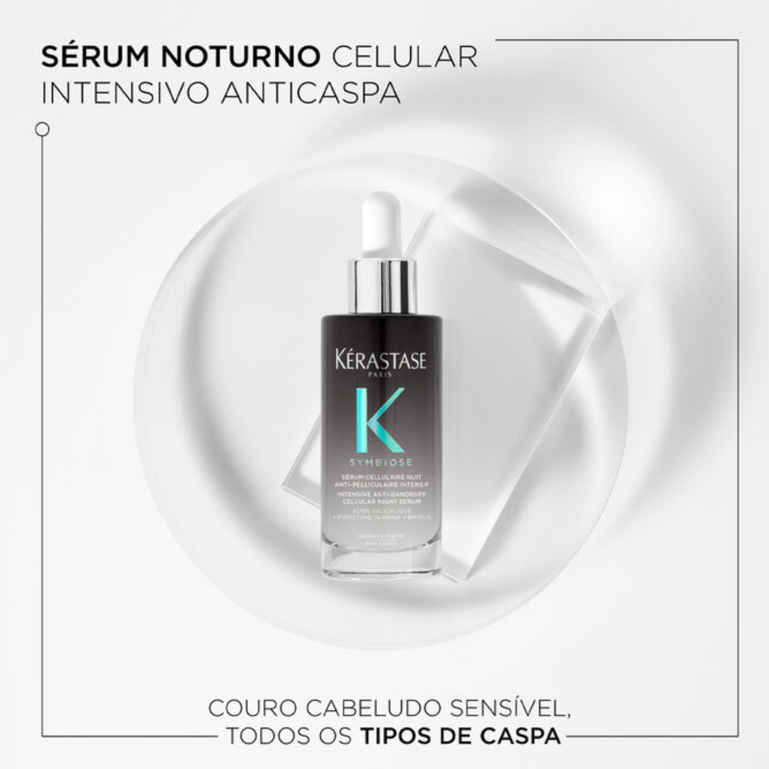 Sérum de Noite | Sérum Nuit Antipelliculaire Intensif | Symbiose | 90ml | Kérastase