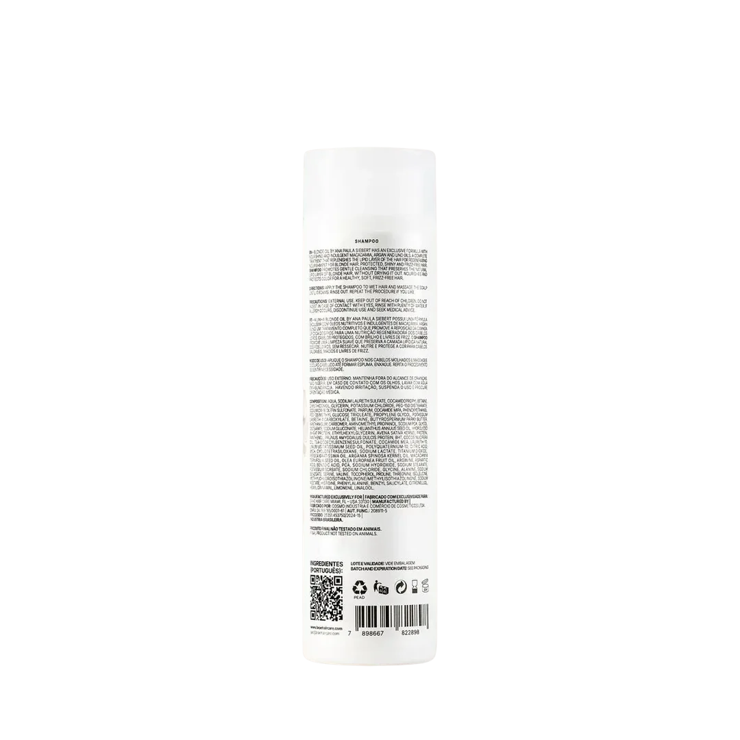 Shampoo | Blonde Oil | Blonde Oil | 250ml | Braé