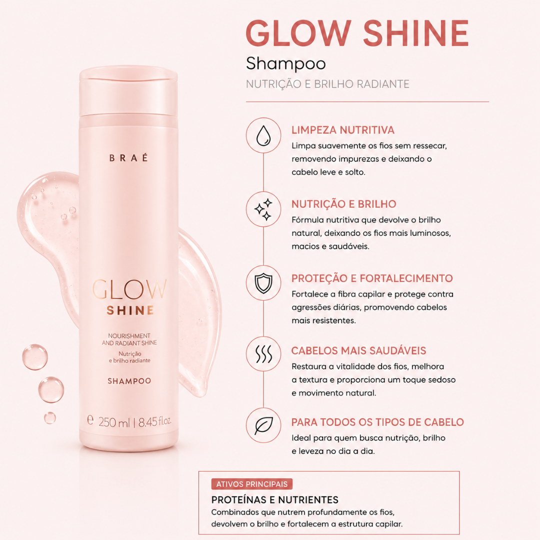 Pack Glow Shine Completo | Braé